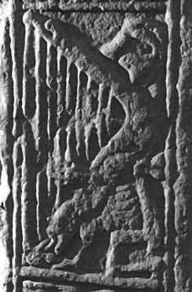 ピクティッシュ・ストーンのハープ（800年頃）